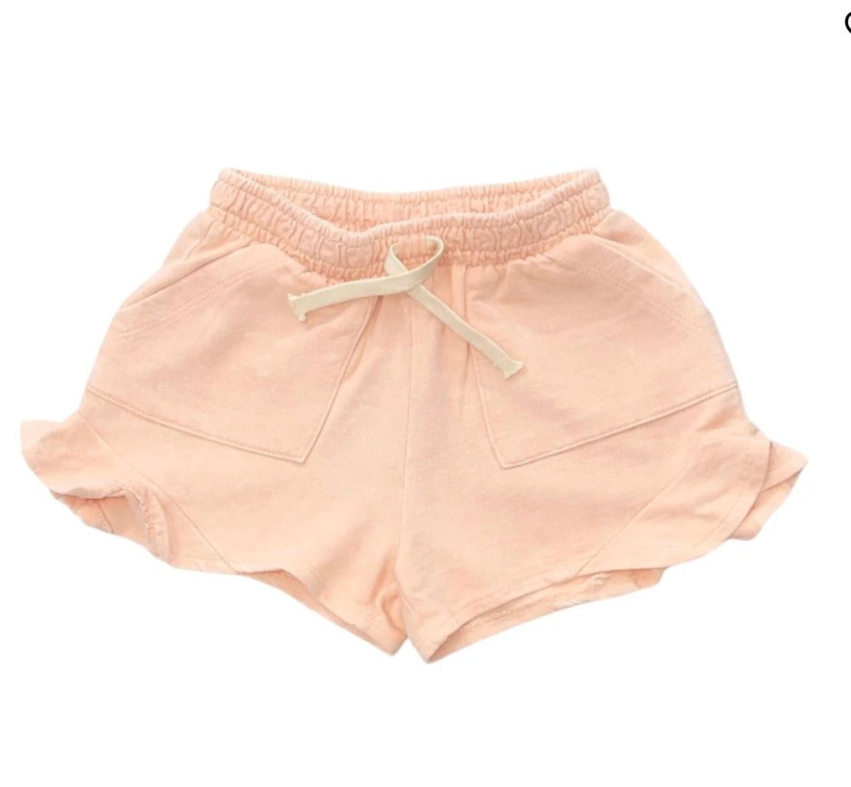 ruffle shorts- strawberries &amp; cream