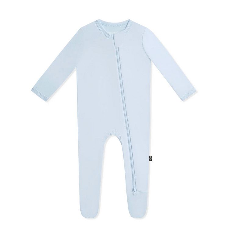 zippered footie- breeze