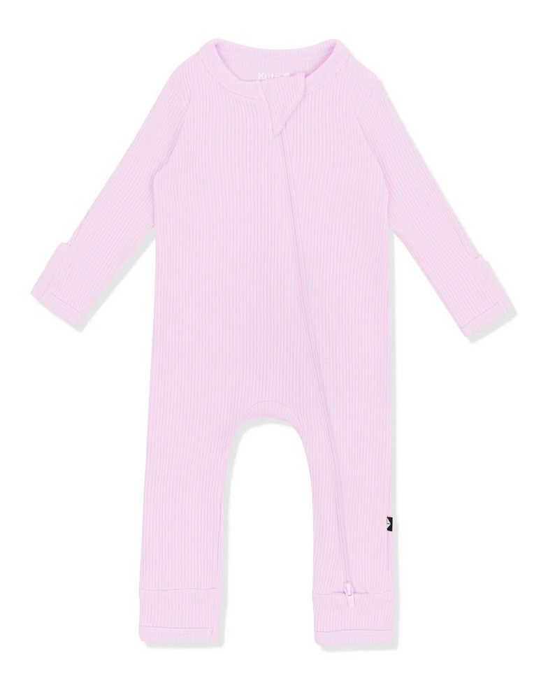 zippered romper- thistle