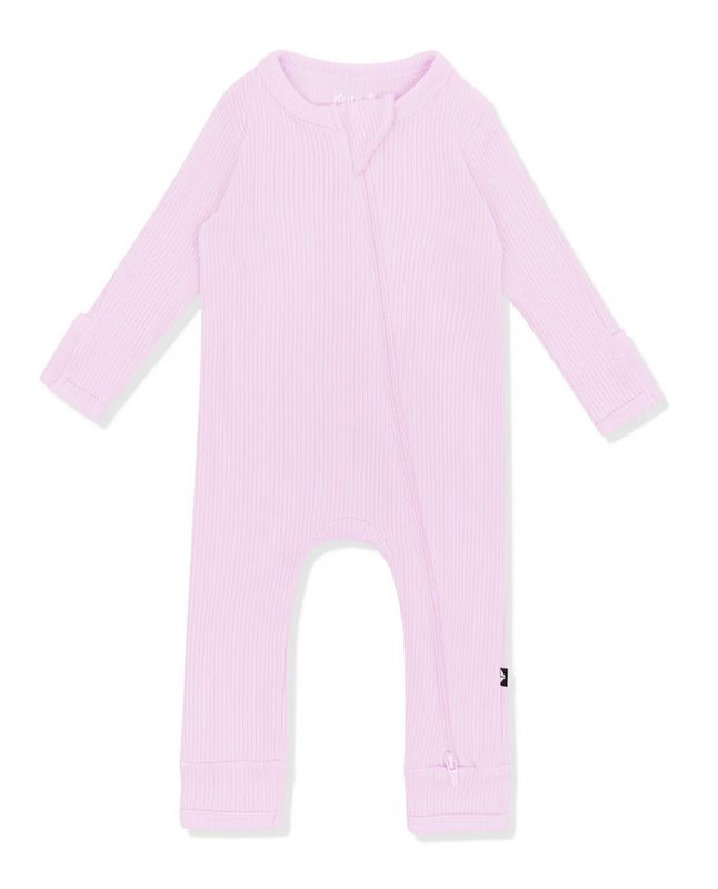 zippered romper- thistle