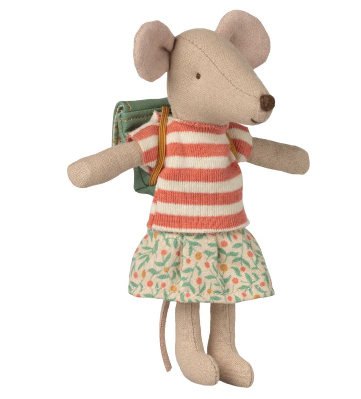 tricycle mouse, big sister- green