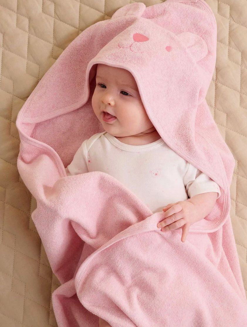 hooded bear towel