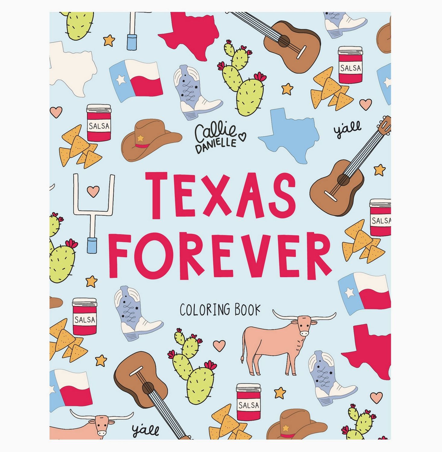 texas forever coloring book