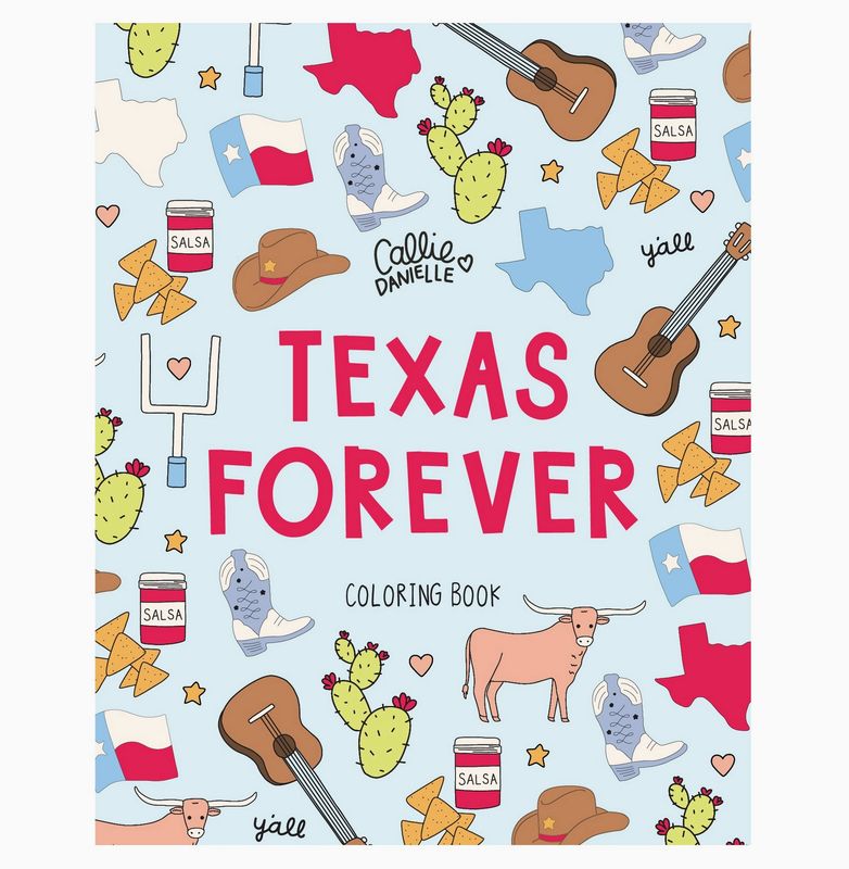 texas forever coloring book
