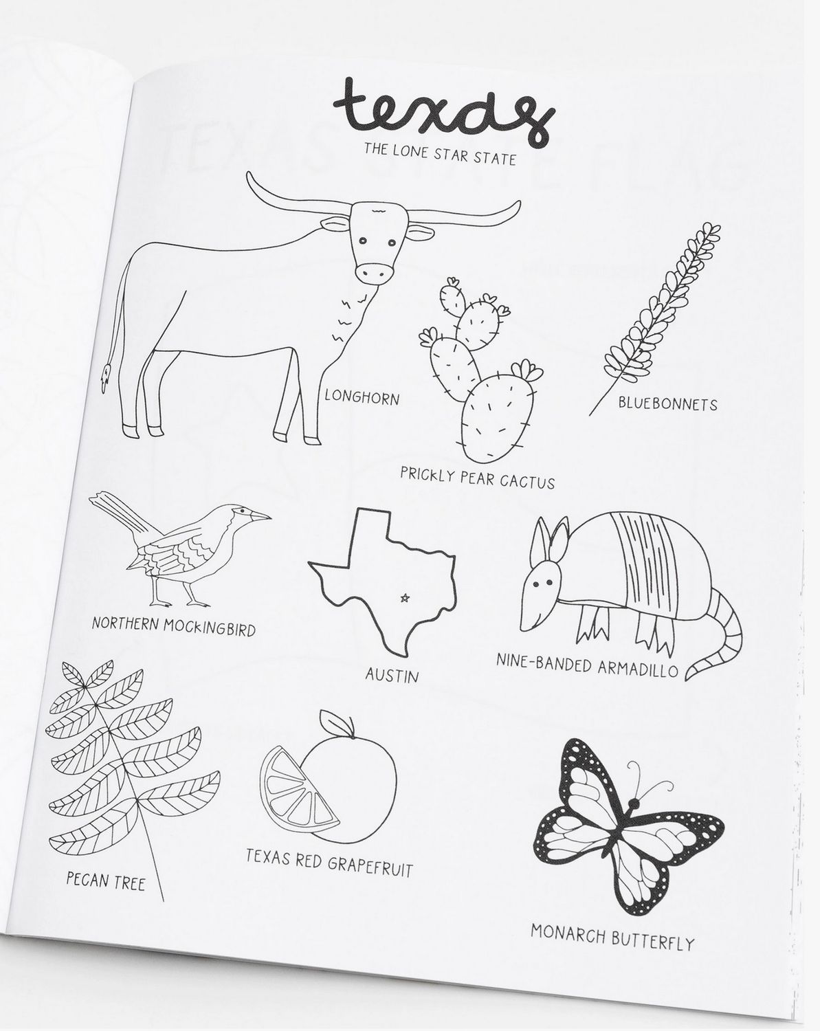 texas forever coloring book