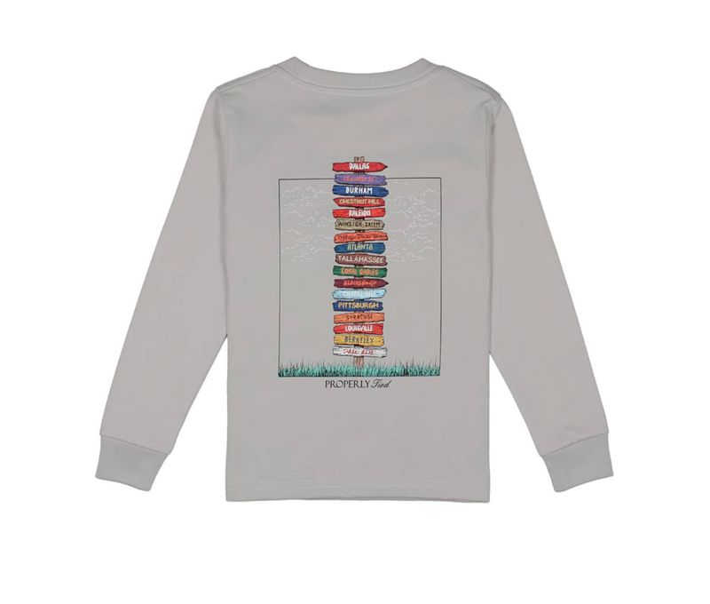 ACC showdown LS tee- ice grey