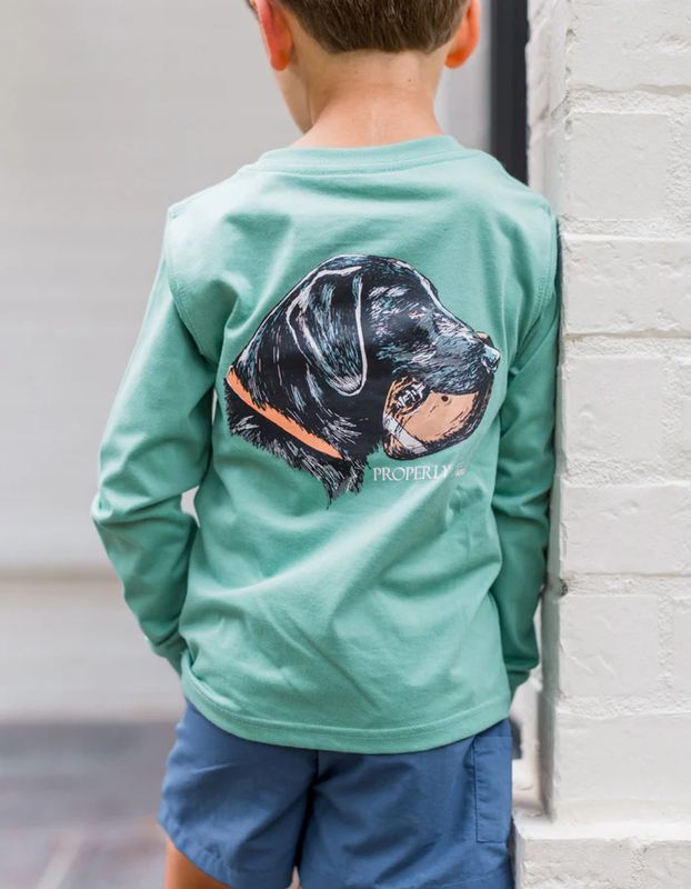 good catch LS tee- ivy