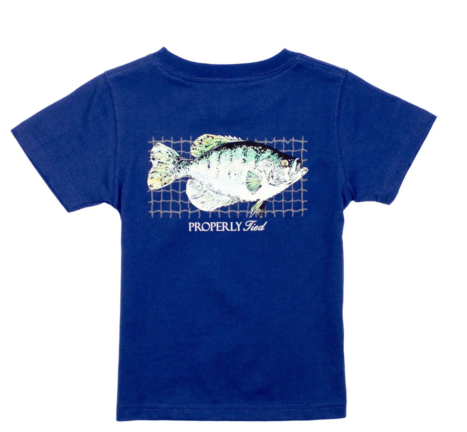 crappie SS tee- river blue