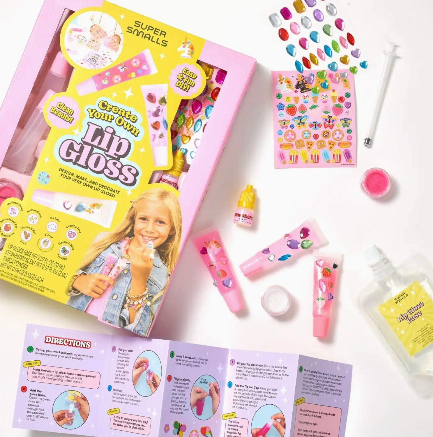 create your own lip gloss kit