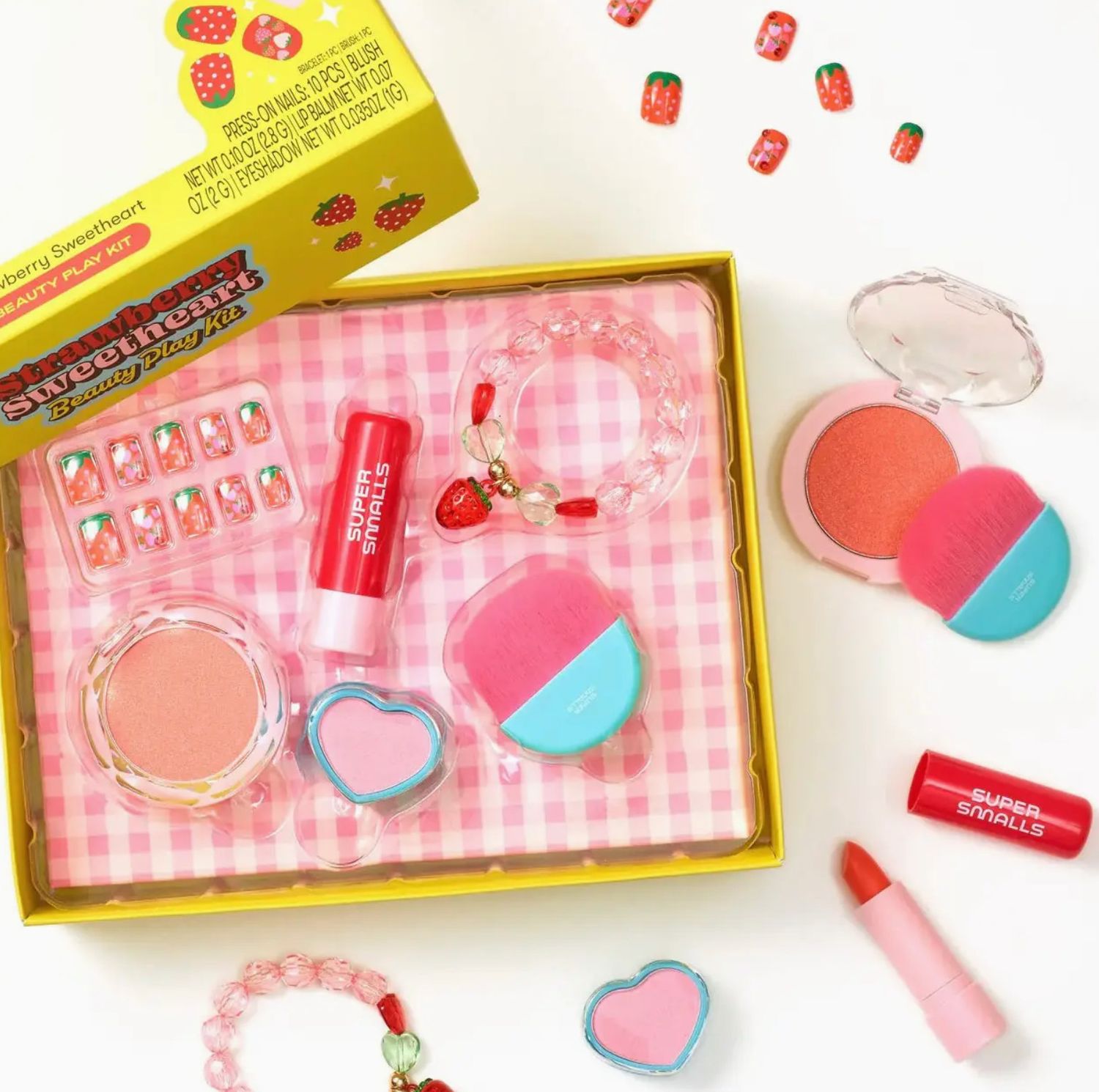 strawberry sweetheart beauty play kit