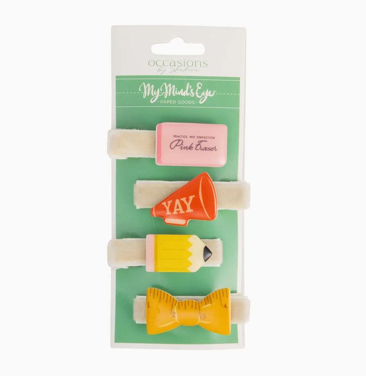 back to school barrettes