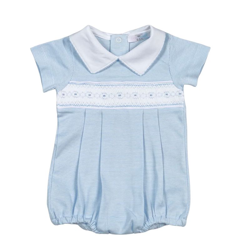 smocked pima bubble