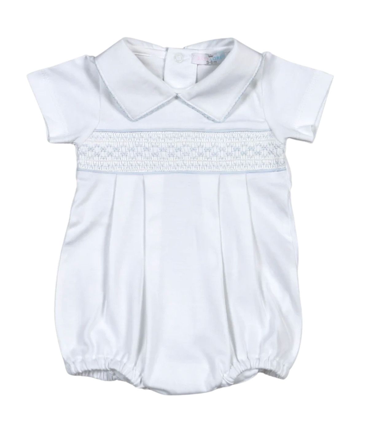 smocked pima bubble