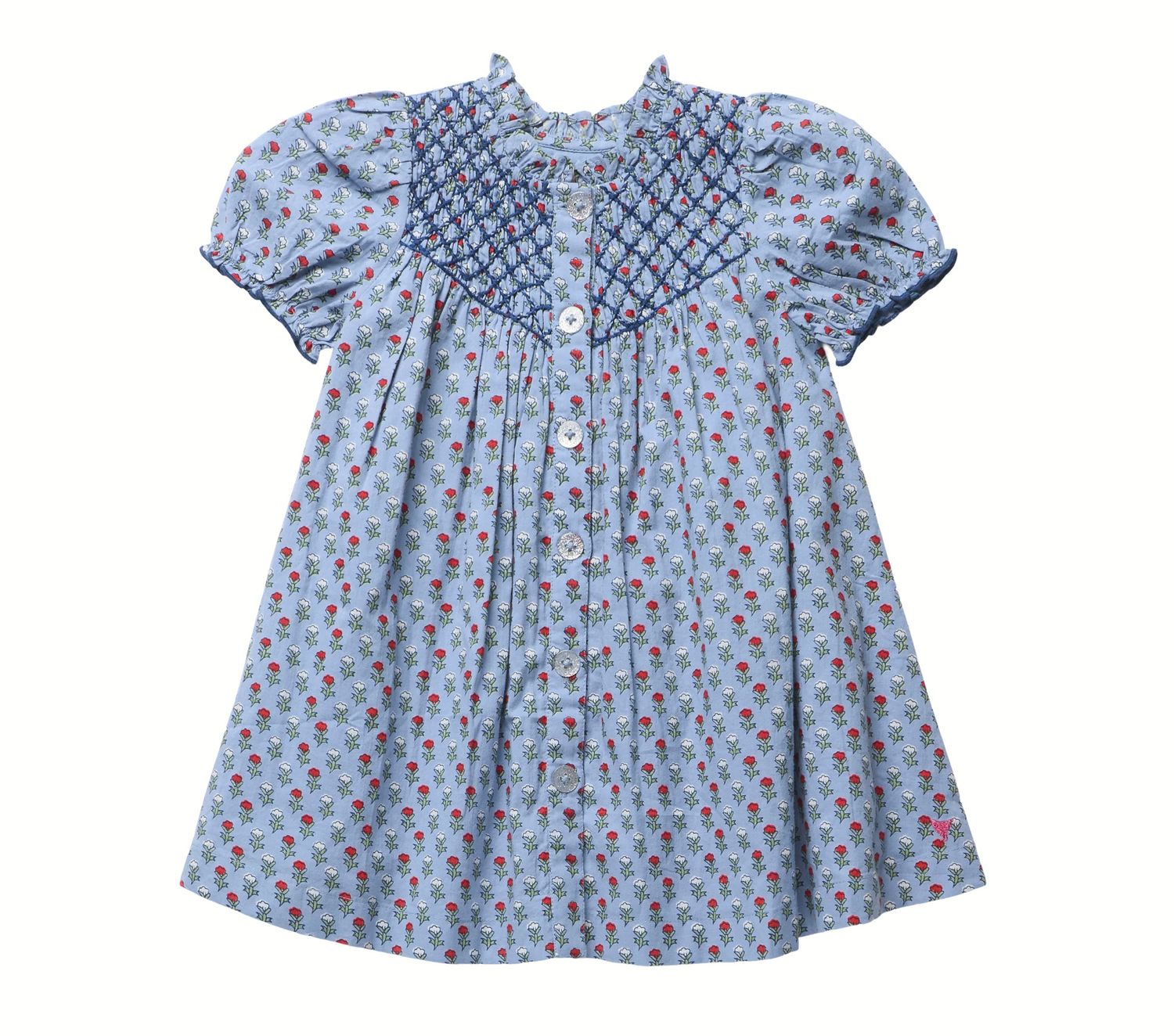 lucia dress- light blue carnation