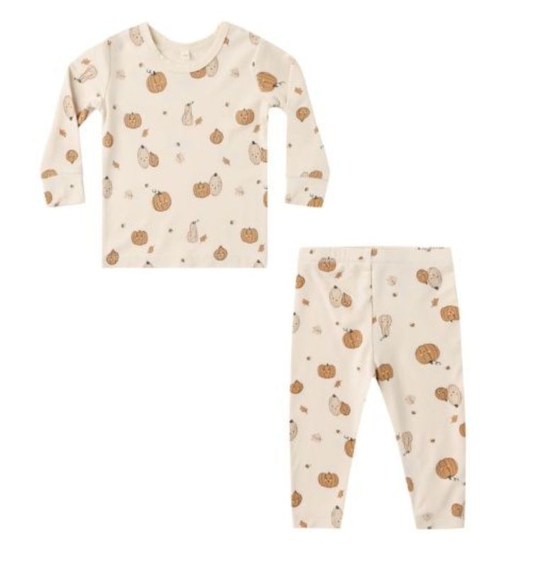 BAMBOO PAJAMA SET HARVEST FRIENDS