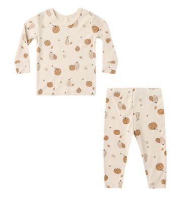 BAMBOO PAJAMA SET HARVEST FRIENDS