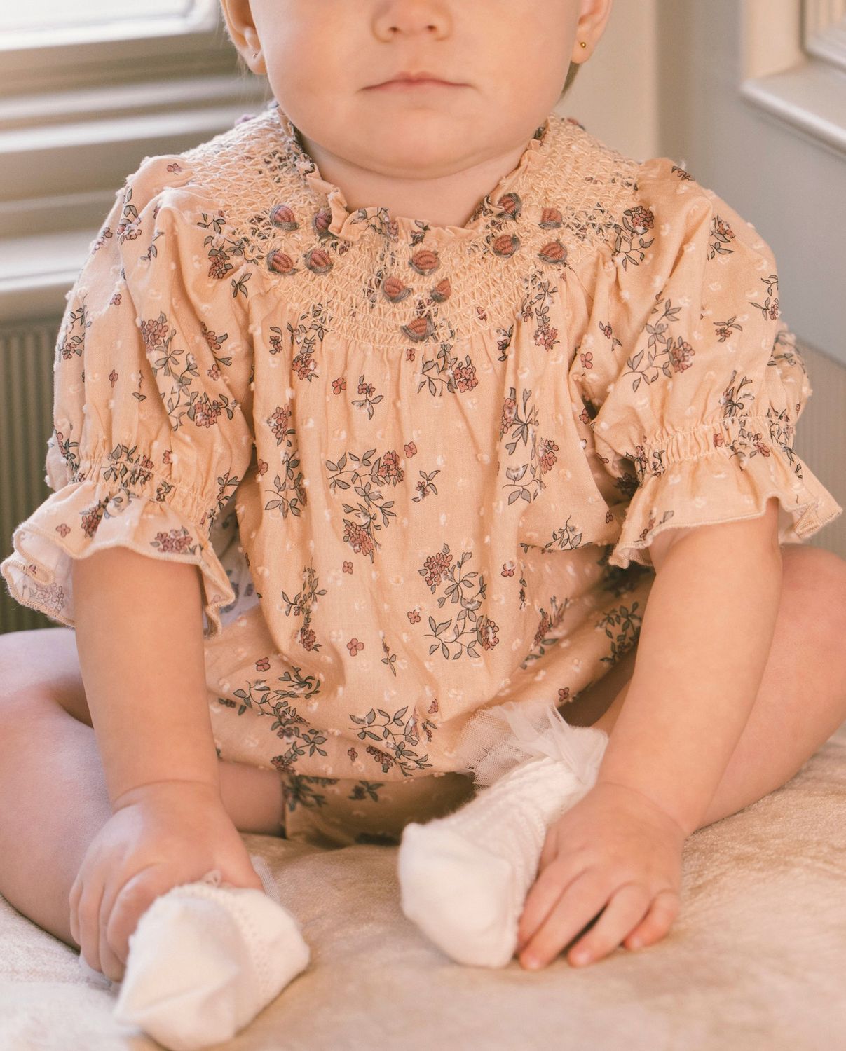Maddie Romper French Floral