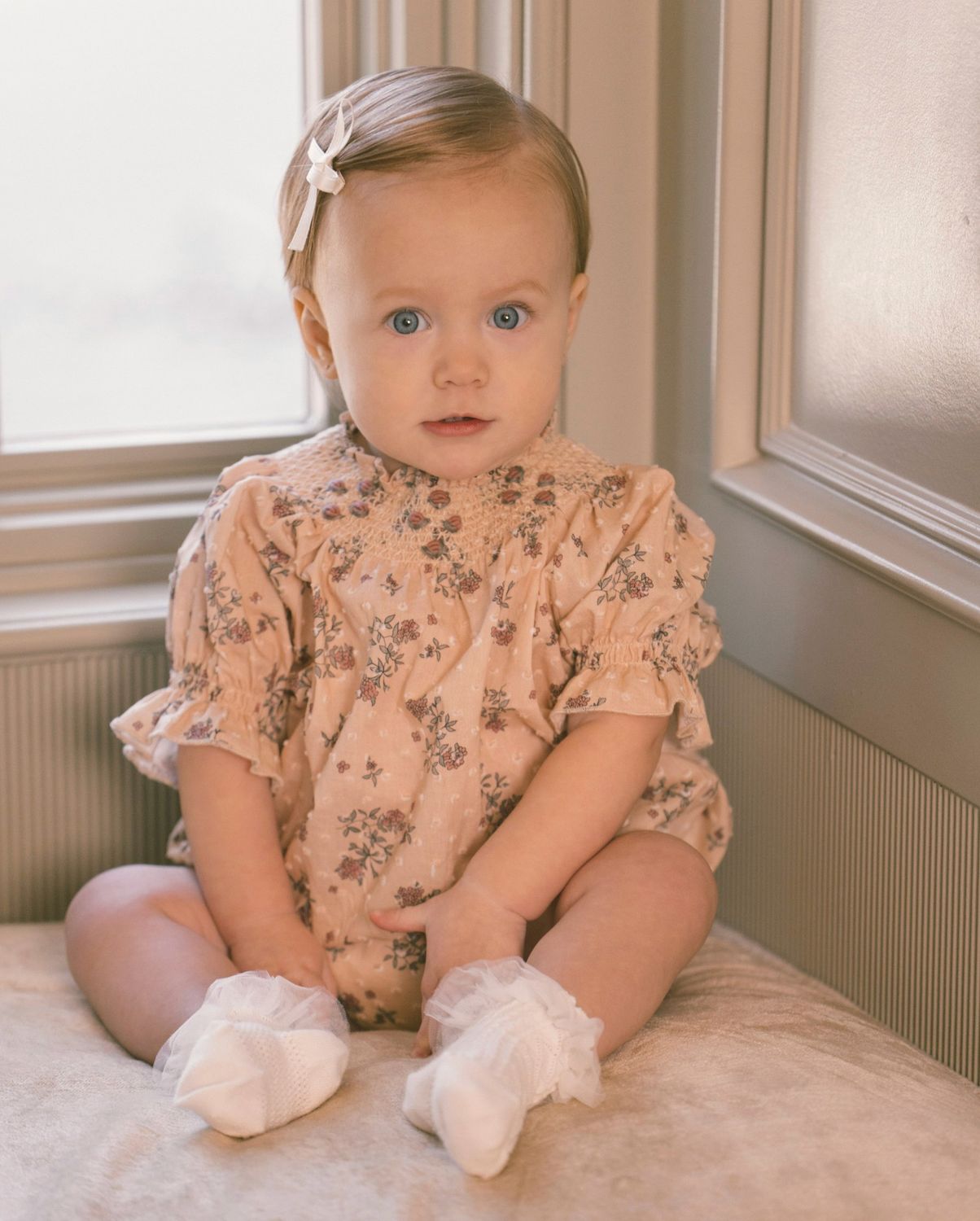 Maddie Romper French Floral
