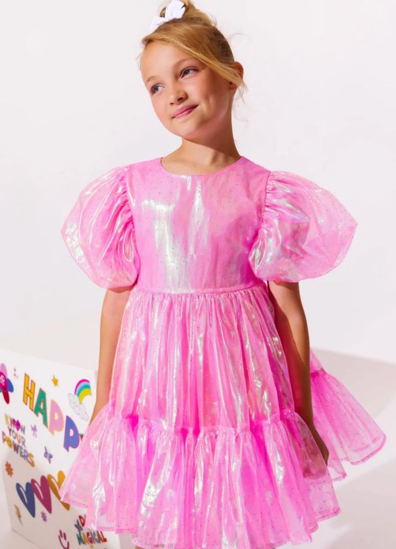 crystal hologram dress