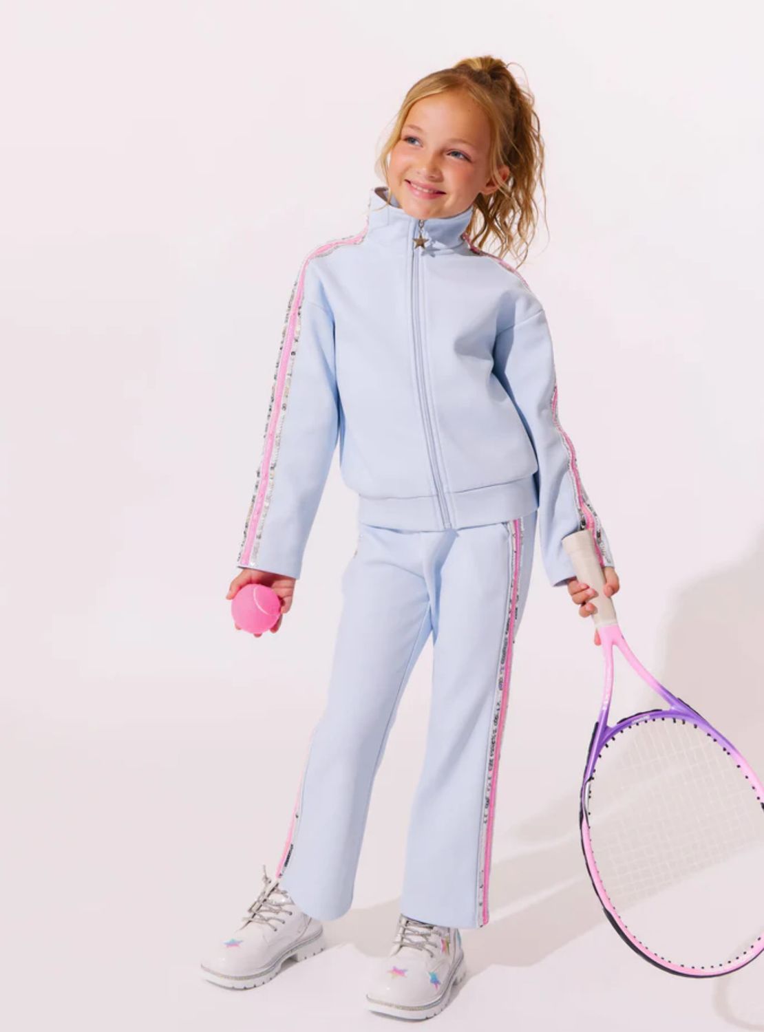 rainbow stripe scuba tracksuit