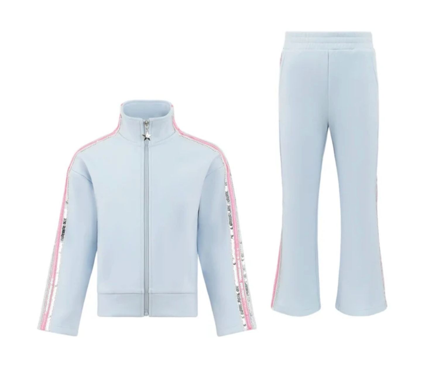 rainbow stripe scuba tracksuit