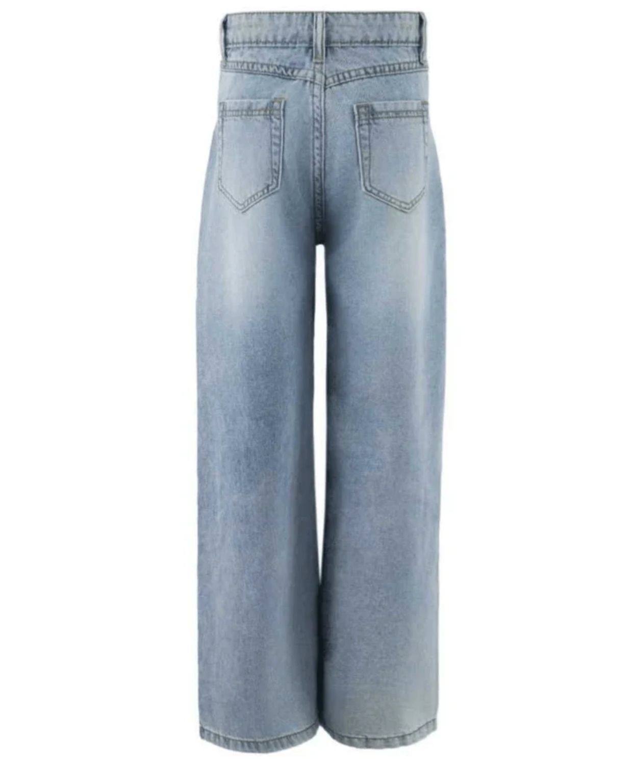 crystal flower jeans