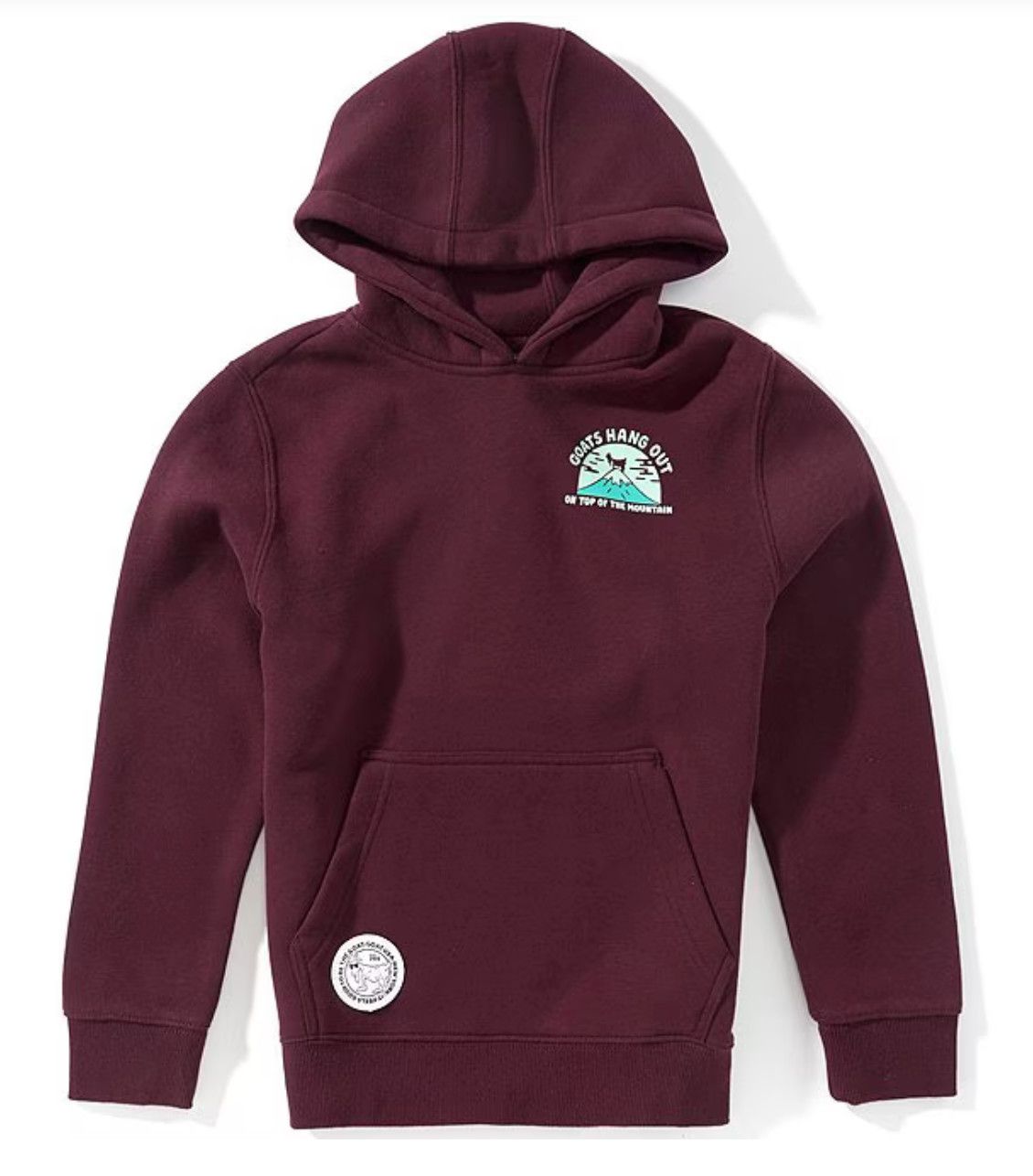 mountain hoodie- windsor wine