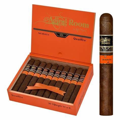 AGING ROOM QUATTRO NICARAGUA VIBRATO BOX 20
