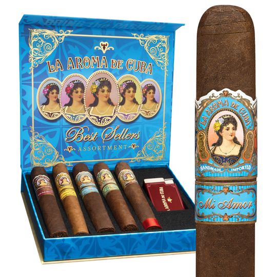 La Aroma De Cuba Best Seller Sampler + LIgther