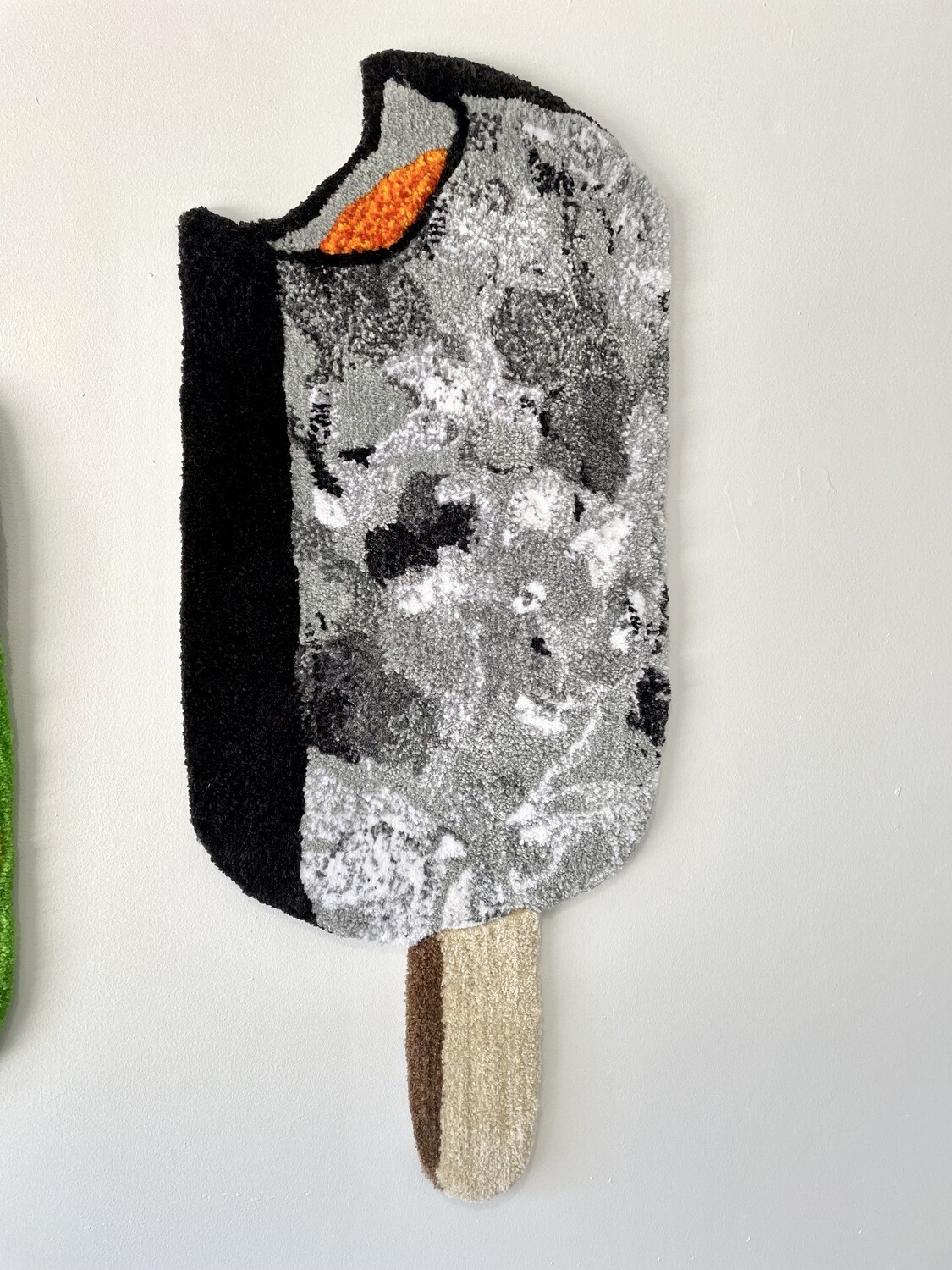 "Lunar Pop" Hand Made Art Rug