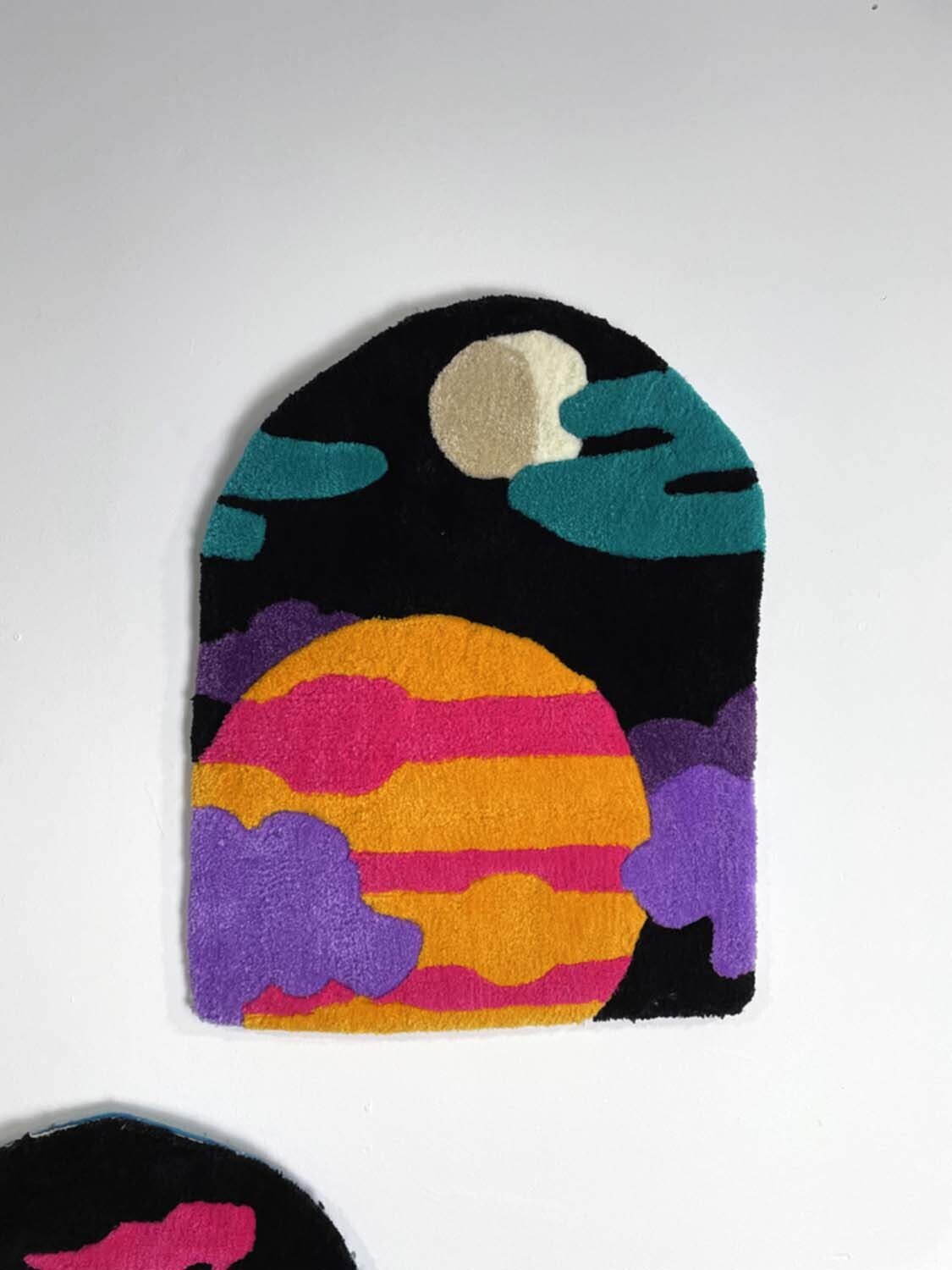 III Brain Wave Radio (hand made art rug)