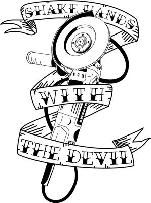 Angle Grinder Original Vector Artwork