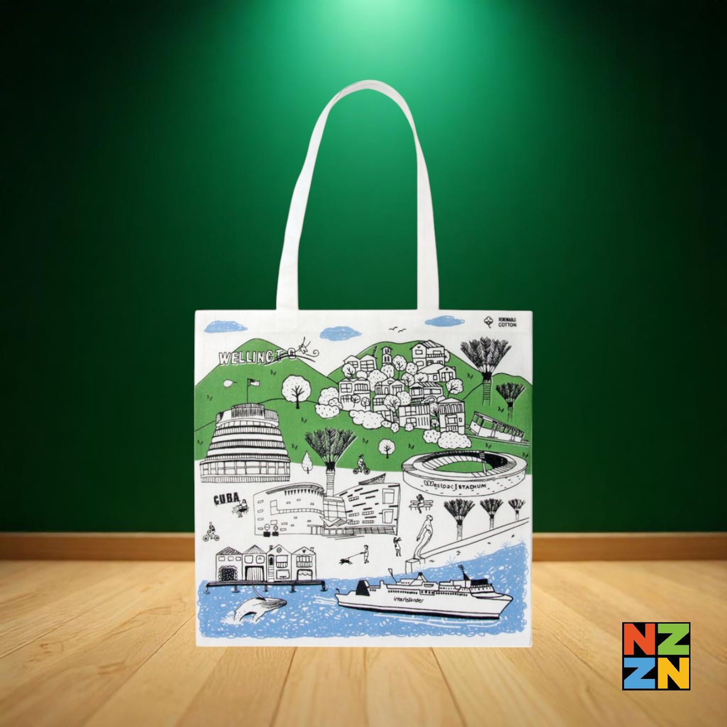 Renewable Cotton Bag Wellington