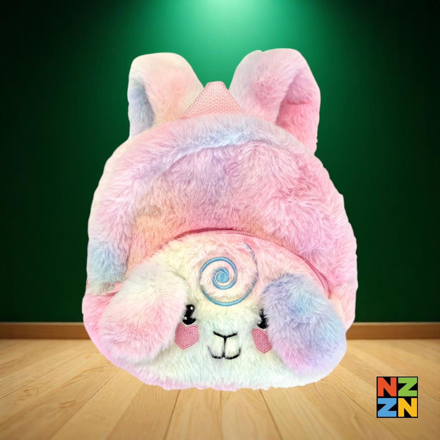 Rainbow Plush Backpack Lamb
