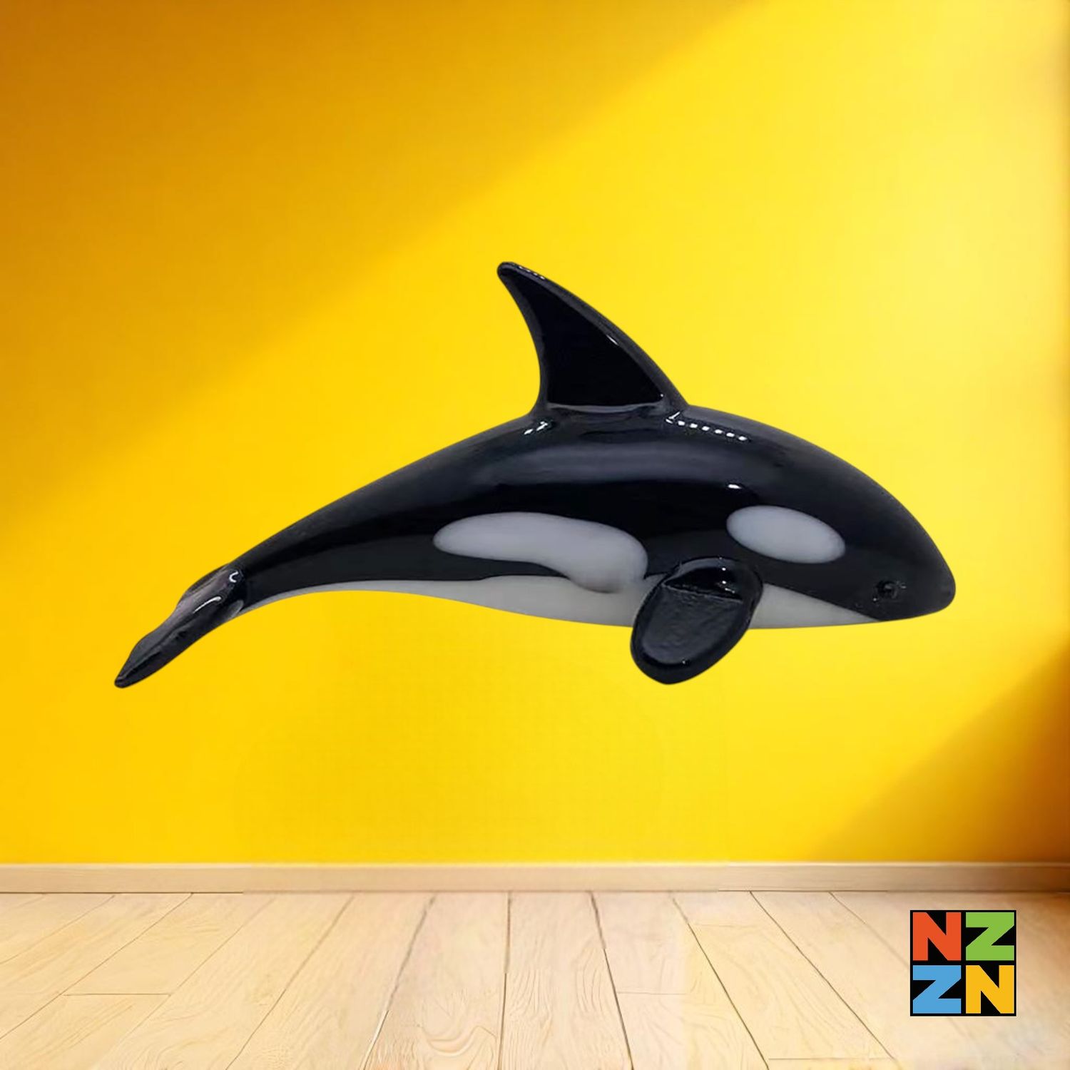 Glass Figurine Orca