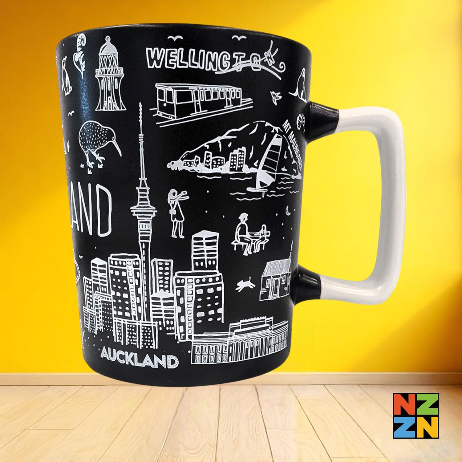 NZ Sketch Espresso Black