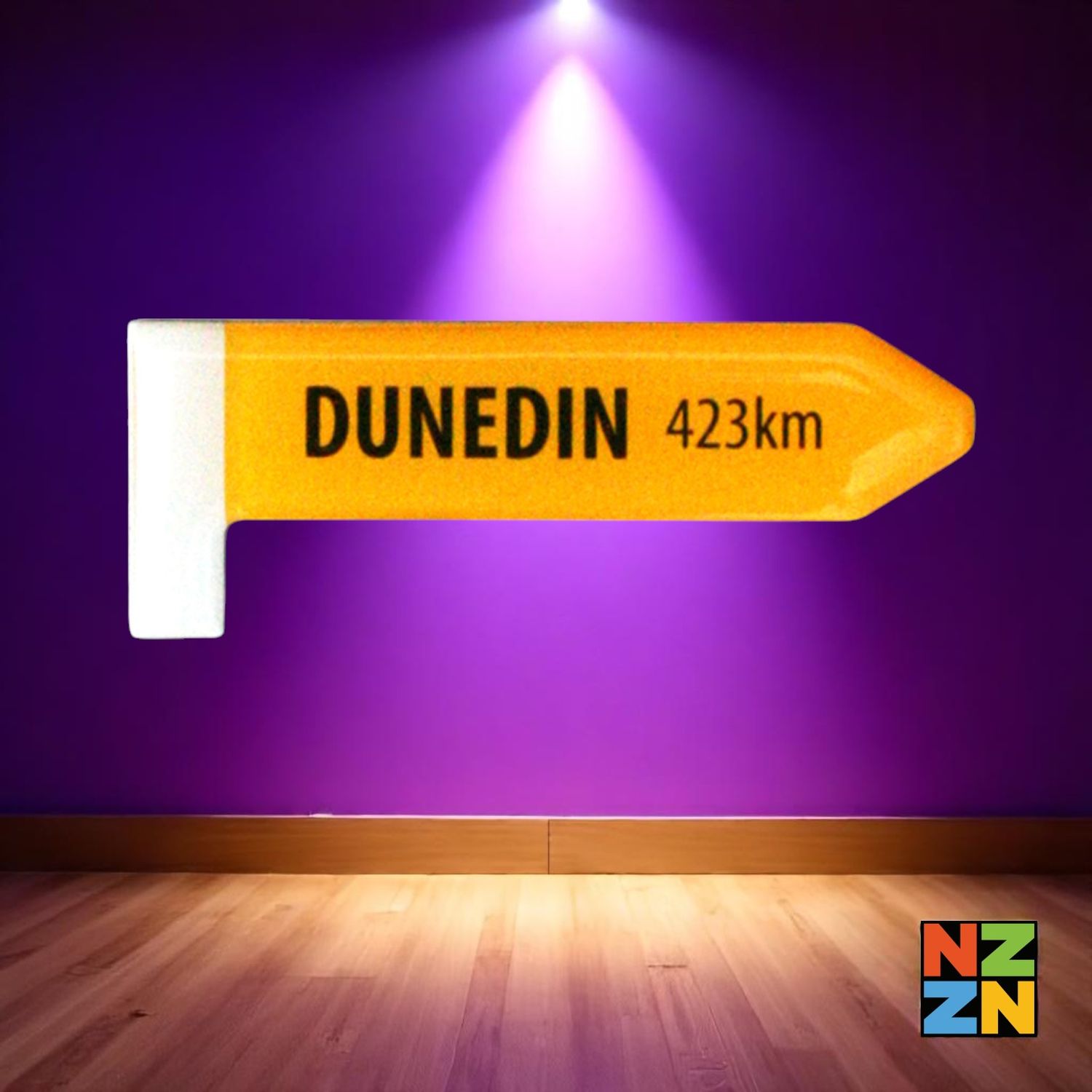 Roadsign Magnet - Dunedin
