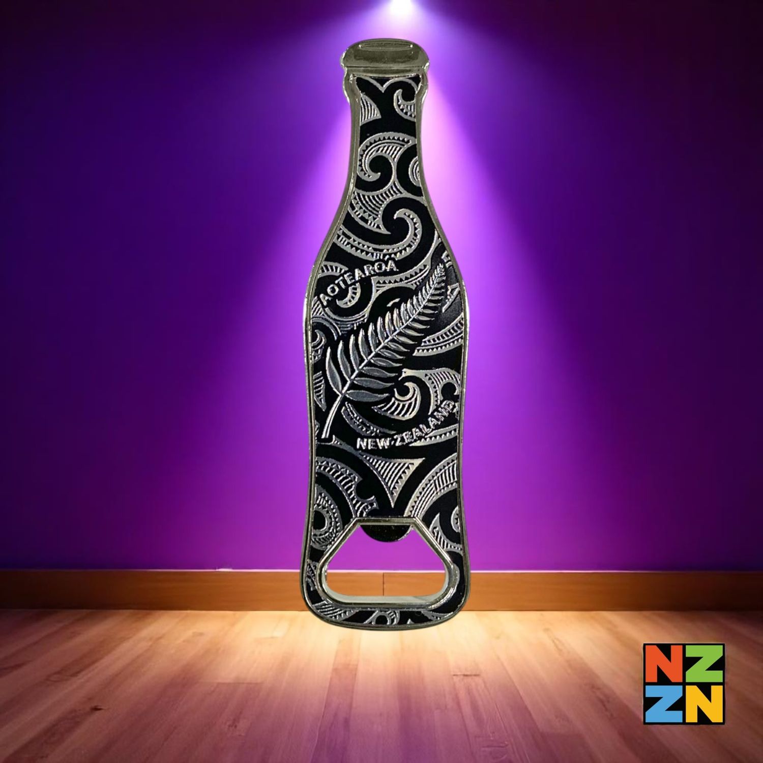 Magnet Bottle Opener Bottle Tattoo Fern