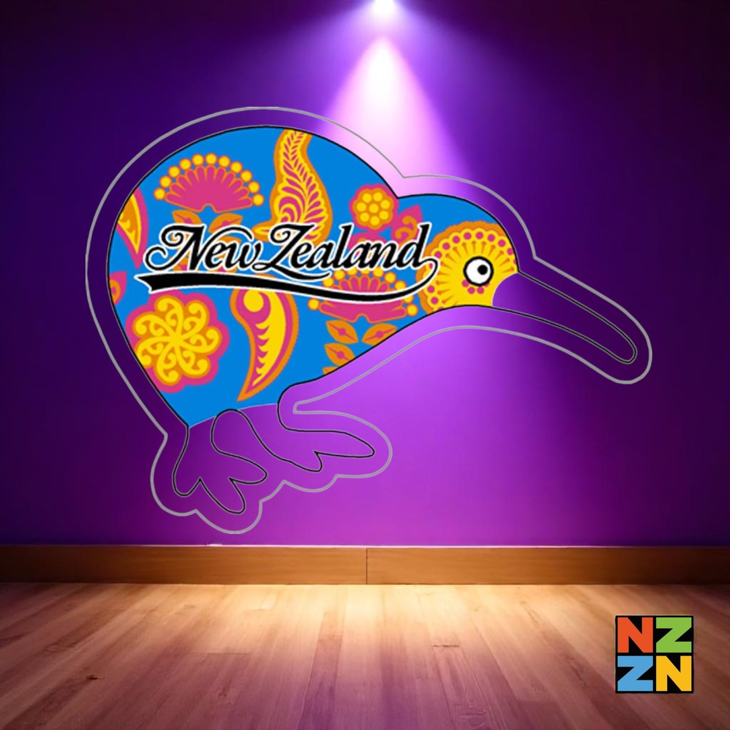 Magnet Kiwi Paisley