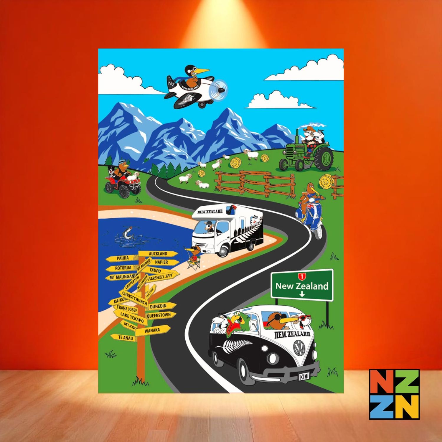 Tea Towel Road Trip