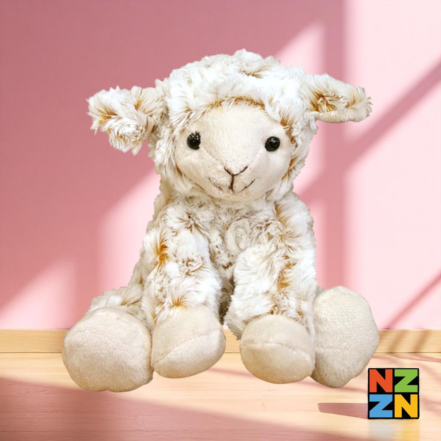 Curly Lamb Sitting 19Cm
