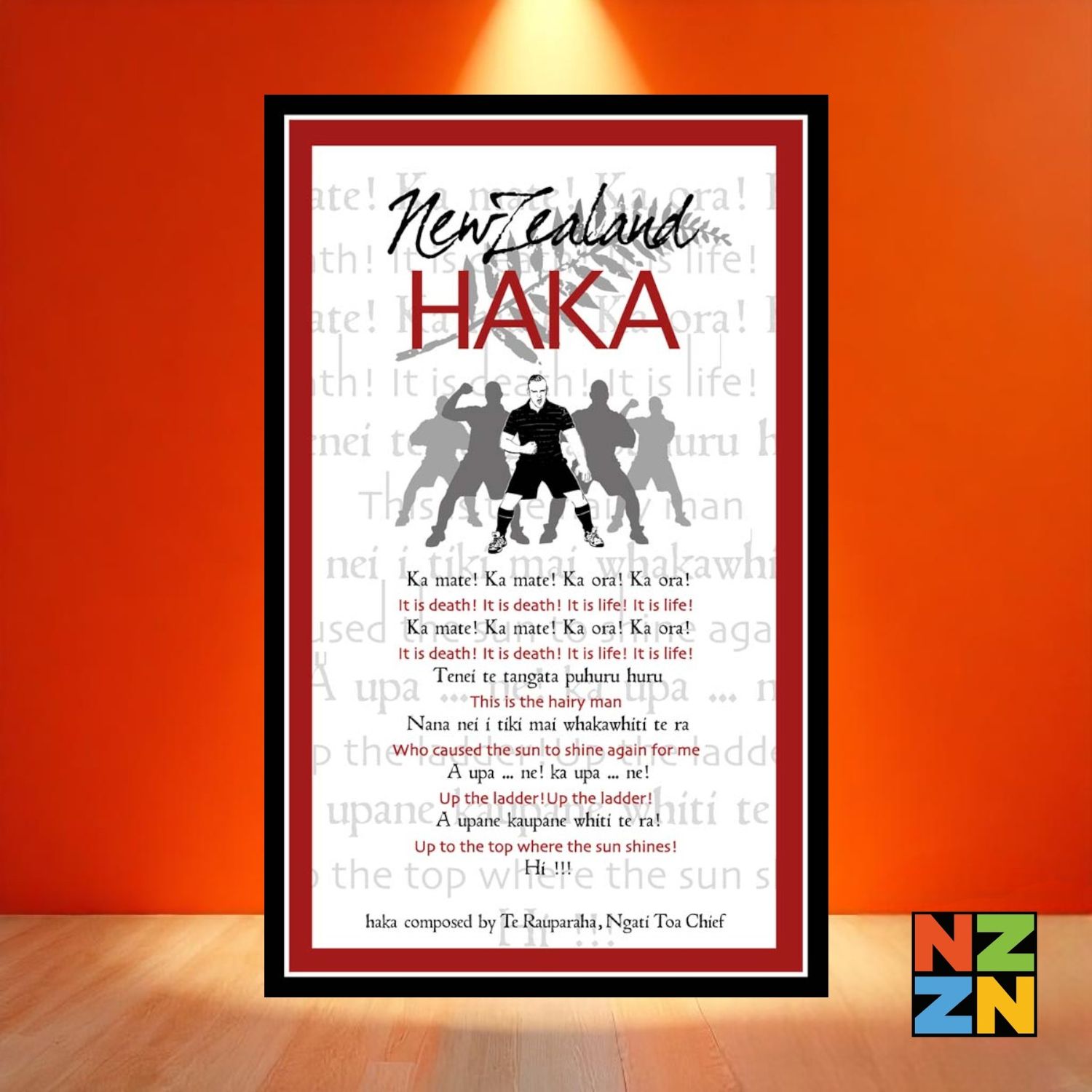 Tea Towel Haka