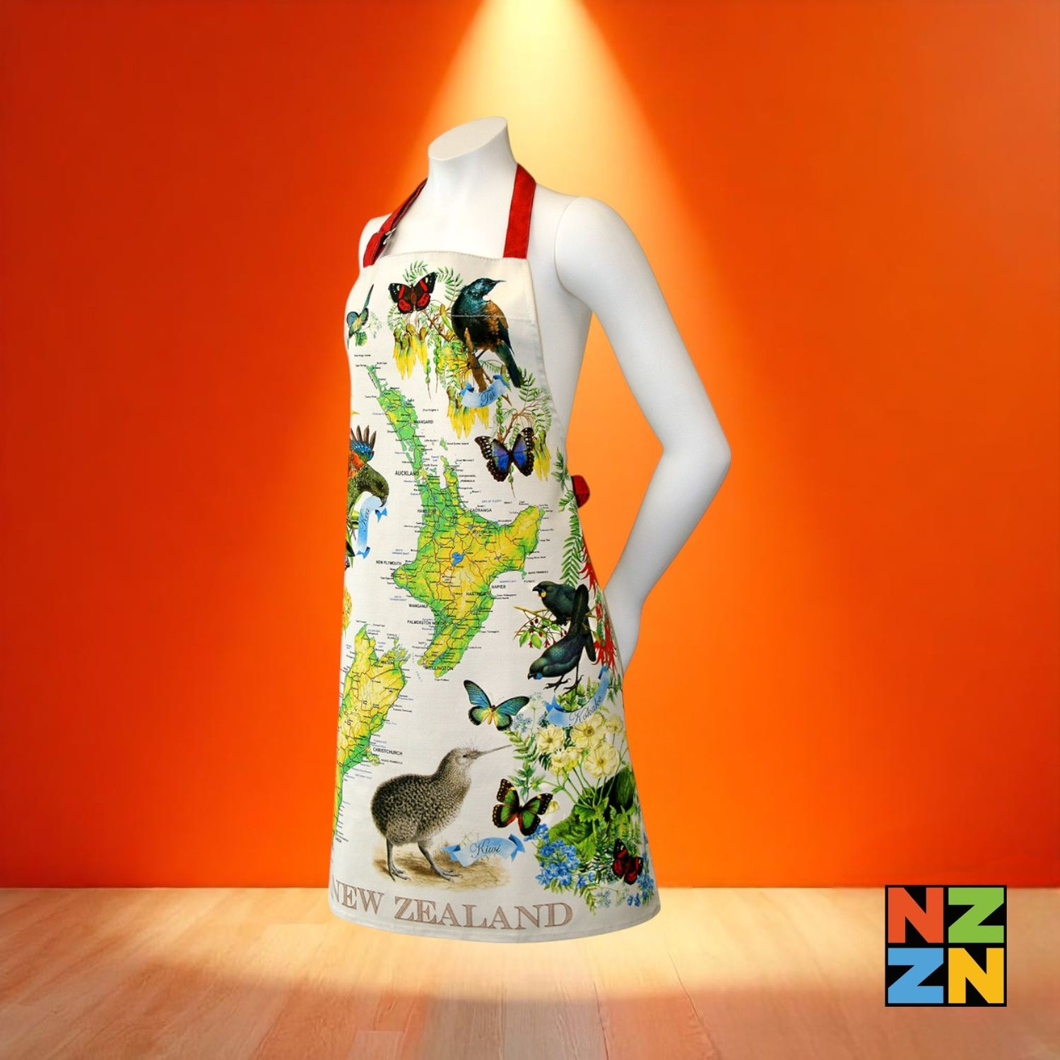 Apron Vintage Map