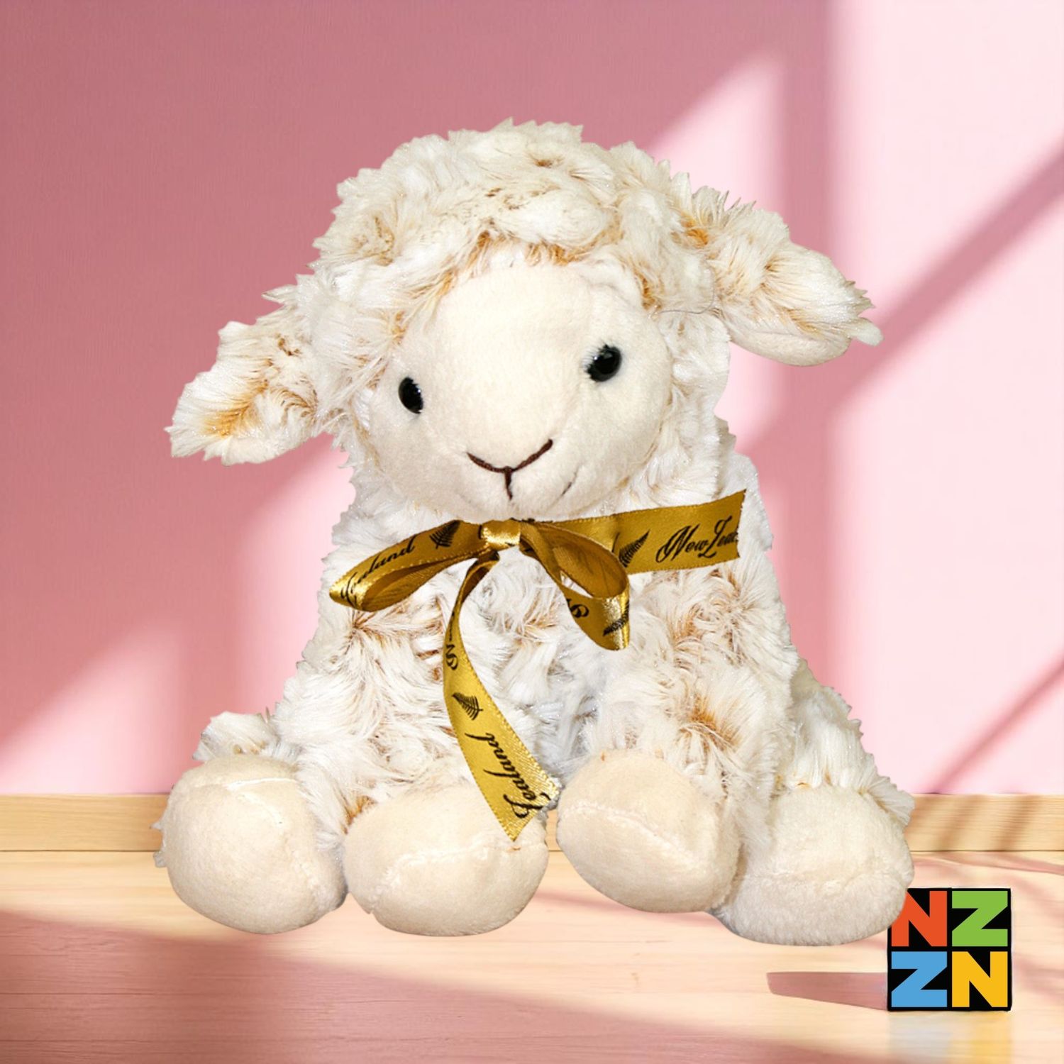 Curly Lamb Sitting 16Cm