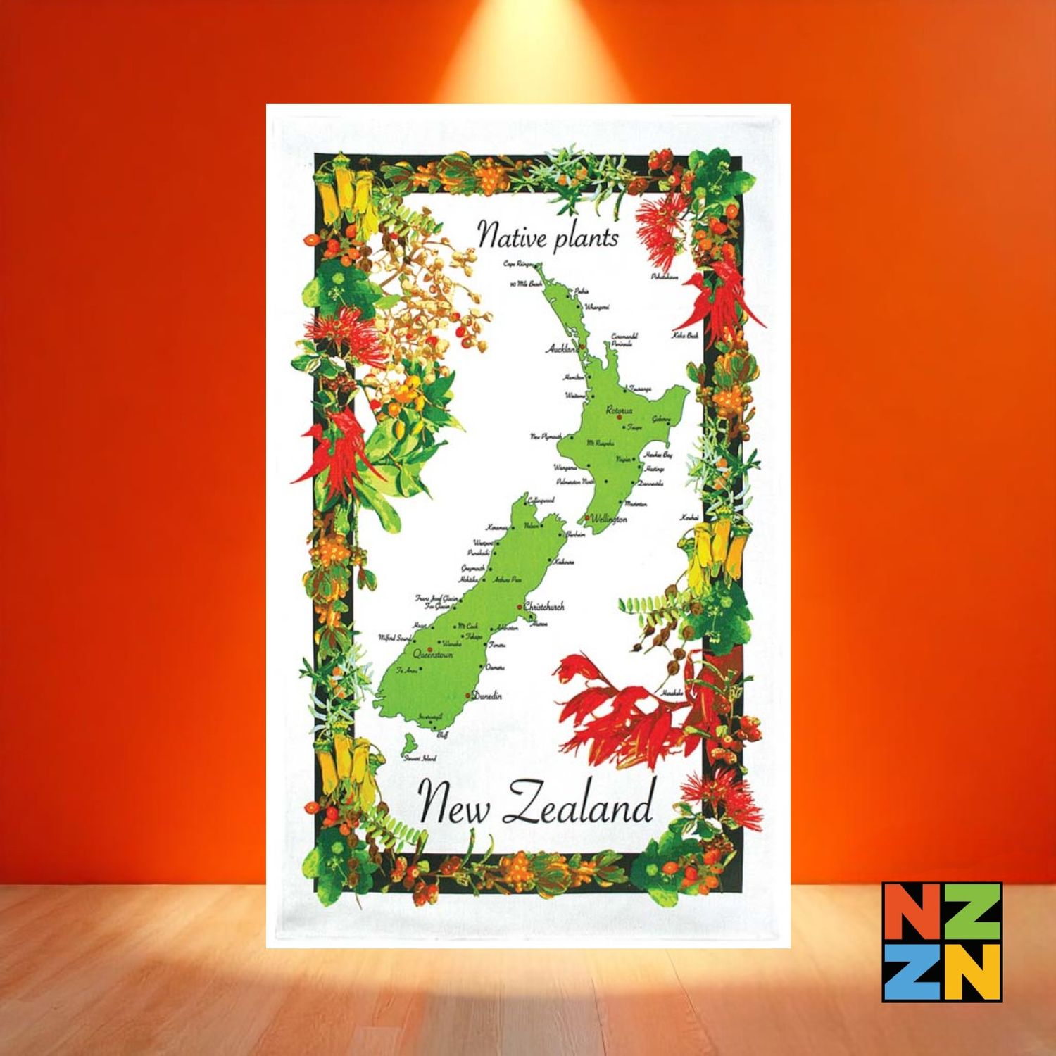 Tea Towel Native Plants