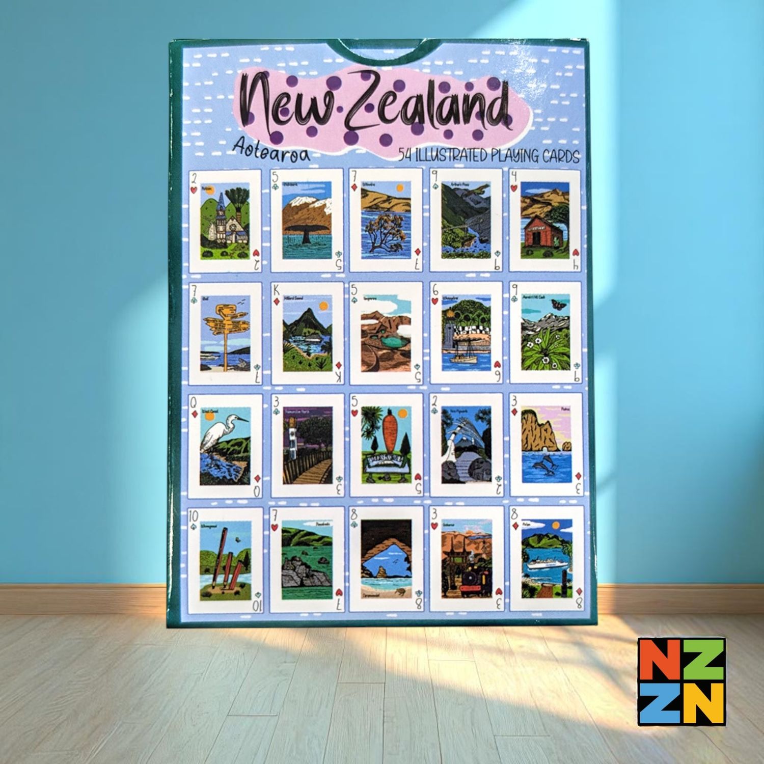 Playing Cards NZ Destinations