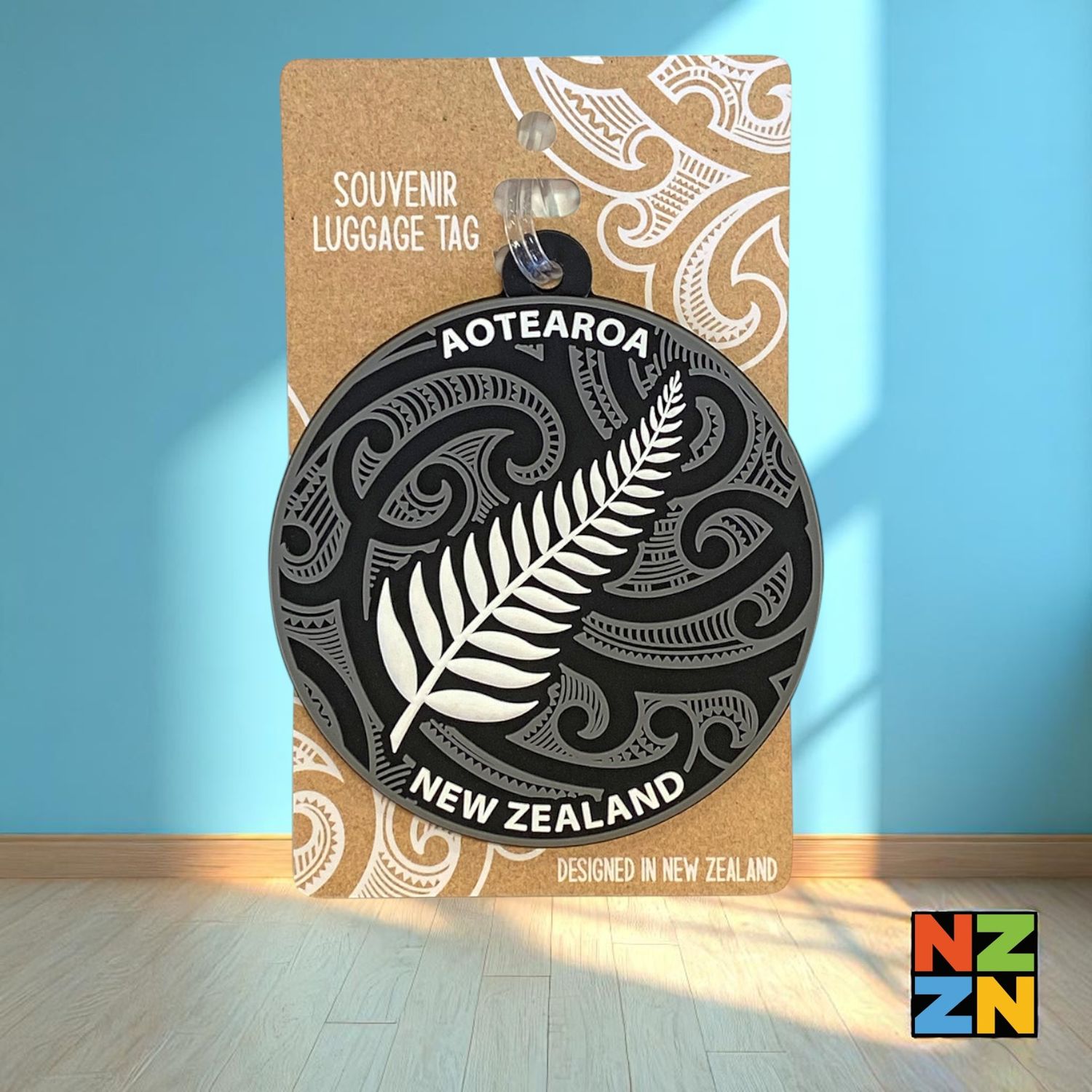 Luggage Tag Tattoo Fern