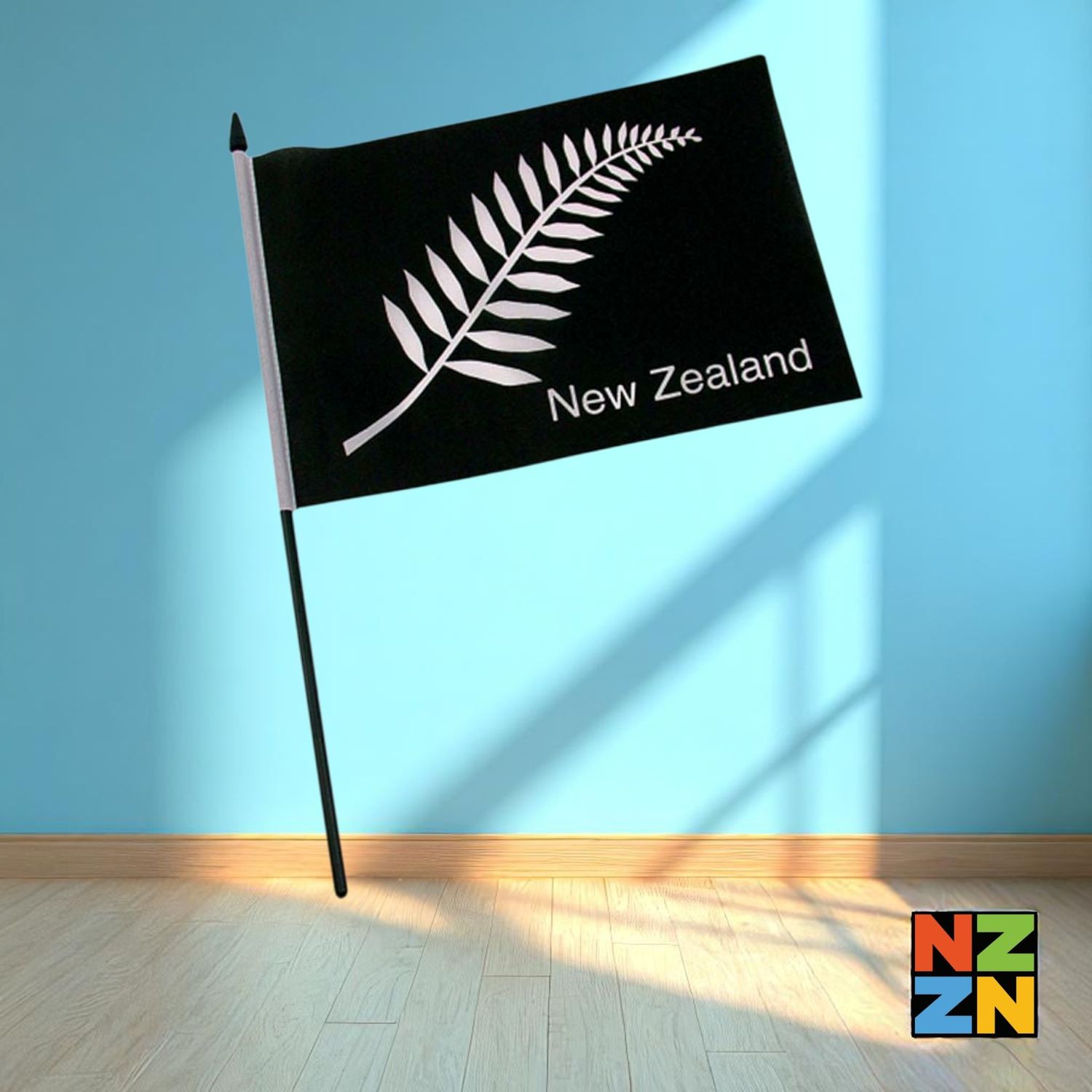 Flag 25X12.5Cm Fern