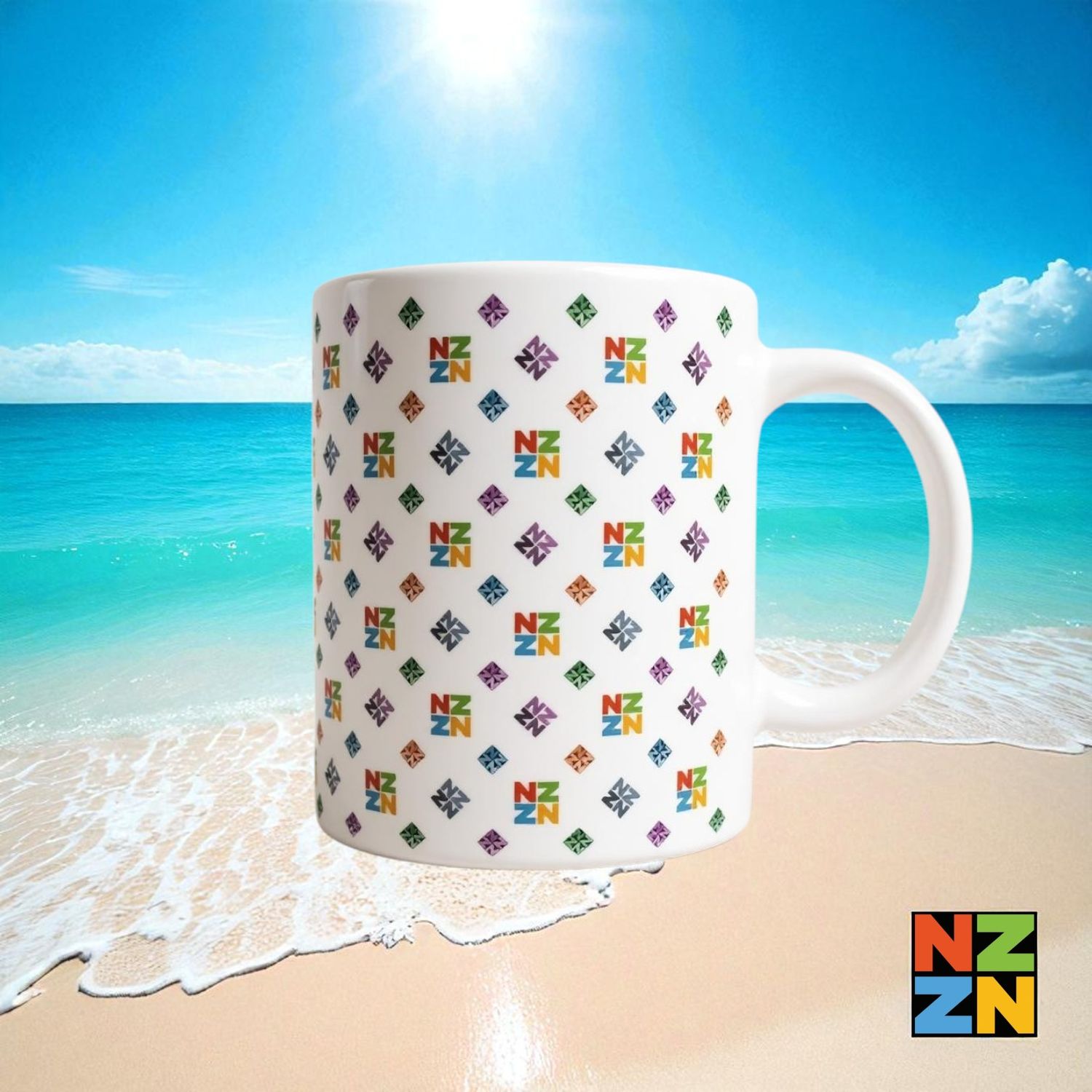 NZZN Kiwi V Mug