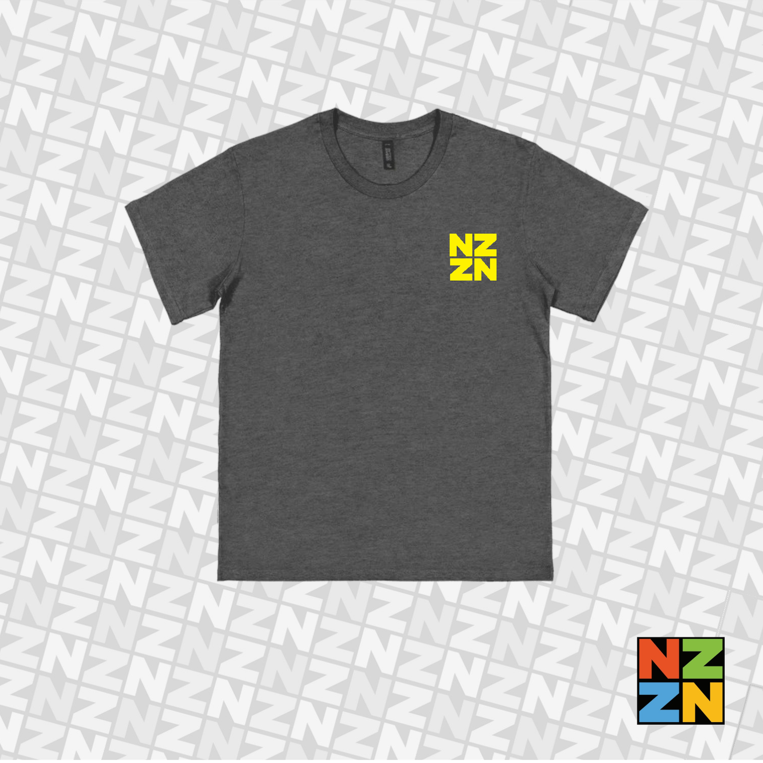 NZZN Youth T-Shirt Dark Grey